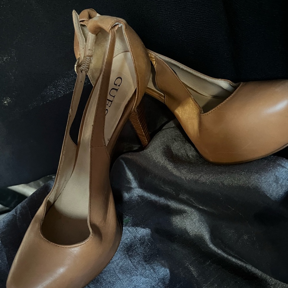 GUESS Brown High Heels
